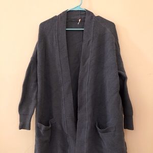 Free People Ribbed Cardigan